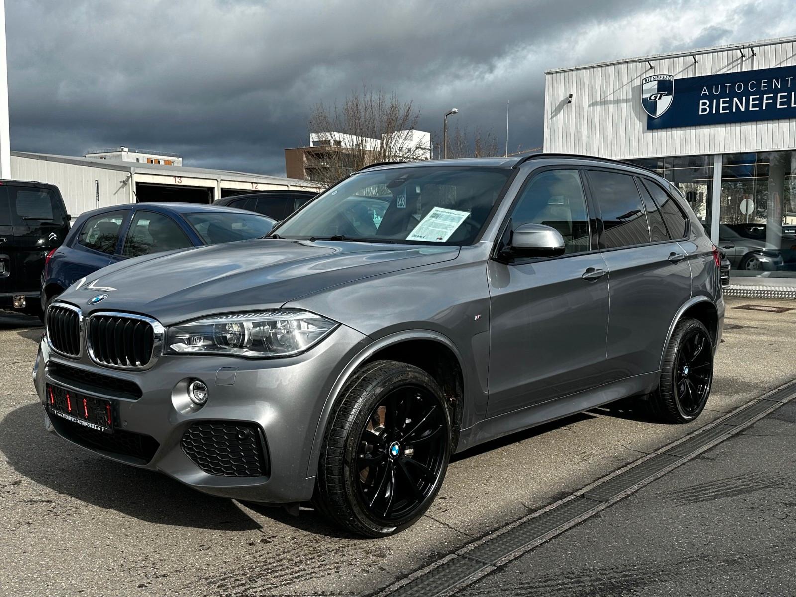 BMW X5 xDrive30d M Sportpaket AHK Leder weiß 20 Zoll