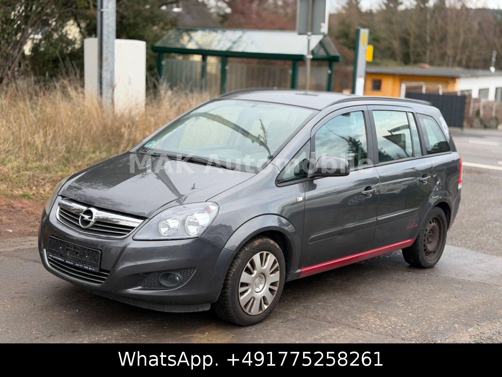 Opel Zafira B Family 7 Sitzer TÜV 02.2027