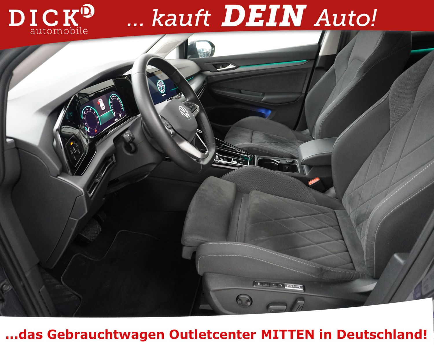 Fahrzeugabbildung Volkswagen Golf VIII 1.5 eTSI DSG Style MEMO+MASS+VIRTU+ACC