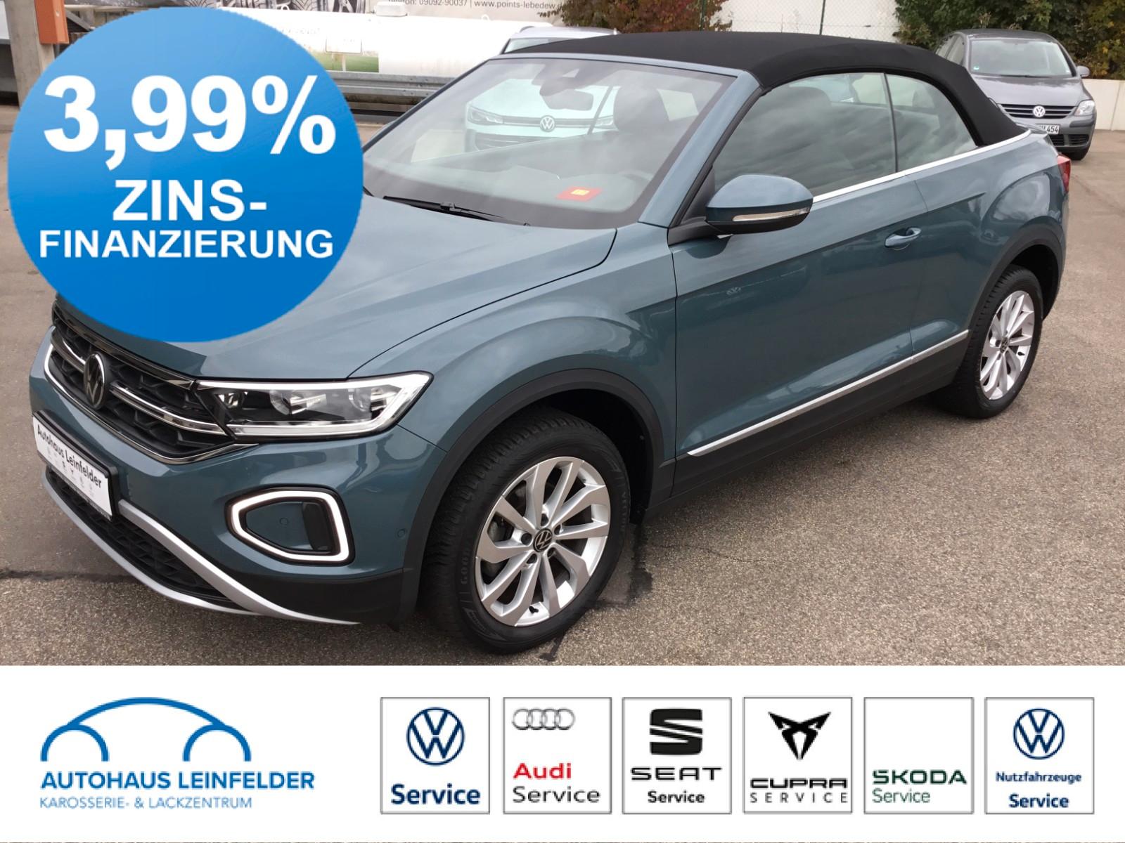 Volkswagen T-Roc Cabriolet 1.5 TSI DSG Style+AHK+ACC+Kamera
