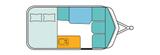 HYMER / ERIBA / HYMERCAR Touring 430 (02) Markise, Deichsel-FH  - HYMER / ERIBA Kassel