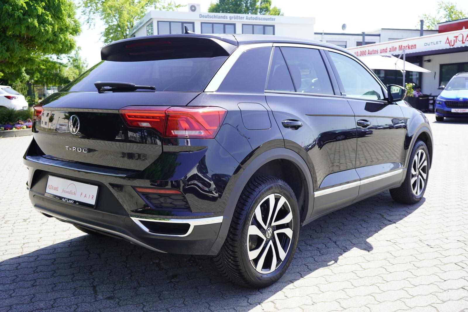 Volkswagen T-Roc 1.5 Active DSG LED Navi Klimaaut. PDC, миниатюра 5