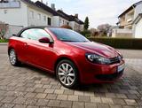 Volkswagen Mit Video: VW Golf 6 Cabrio TDI Leder