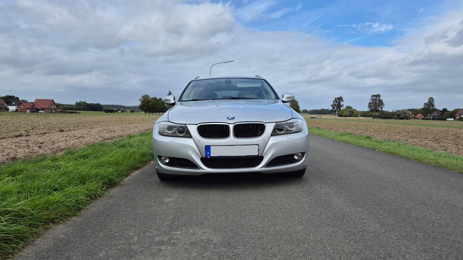 BMW 320 2010 — rear view