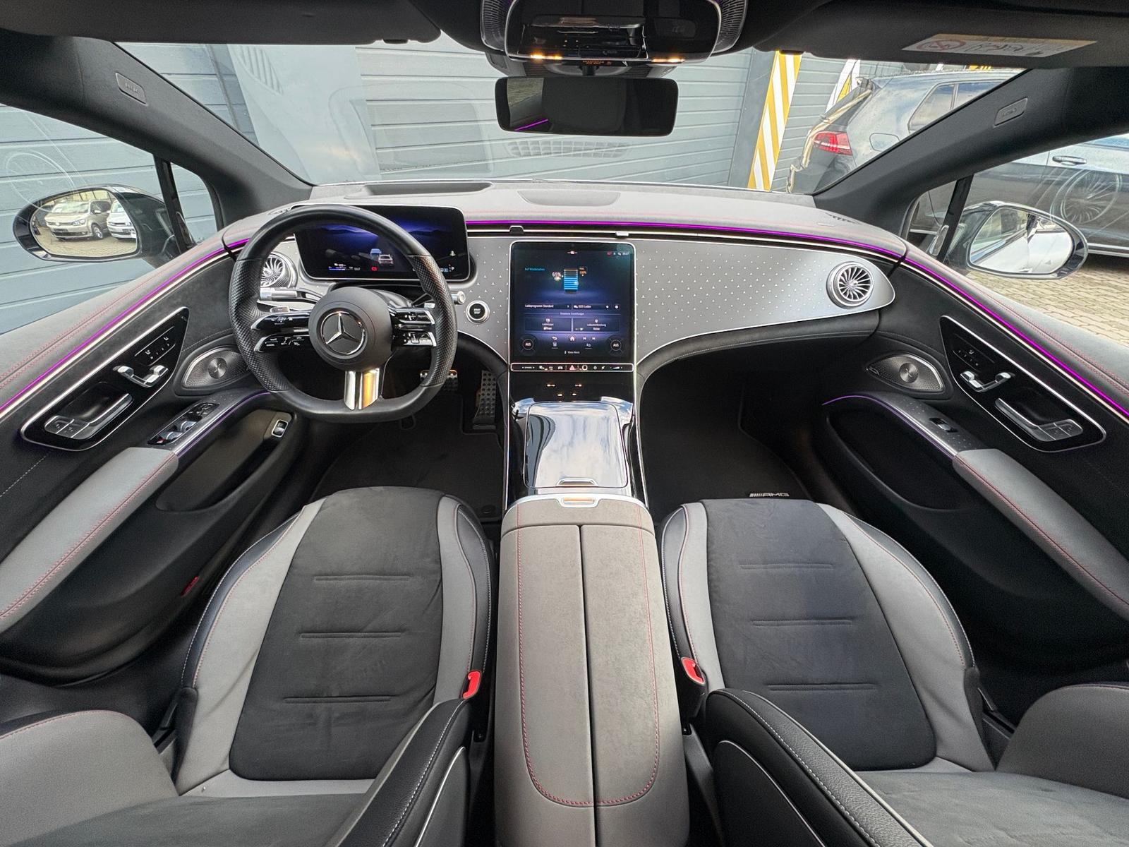 MERCEDES-BENZ EQS 450+ AMG 333ch - BURMESTER 3D - HUD - CAMÉRA 360° - TOIT PANORAMIQUE - JANTES AMG 21"