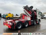 MAN TGS 35.500 8x4 HMF 95 Tonmeter laadkraan bj. 201 - MAN LKWs