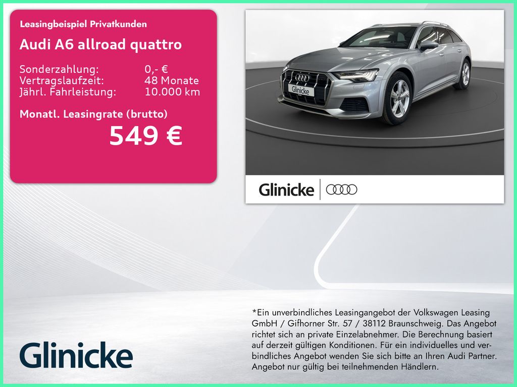 Audi A6 allroad 55 TDI AHK Matrix LM18" B&O 360 Leder