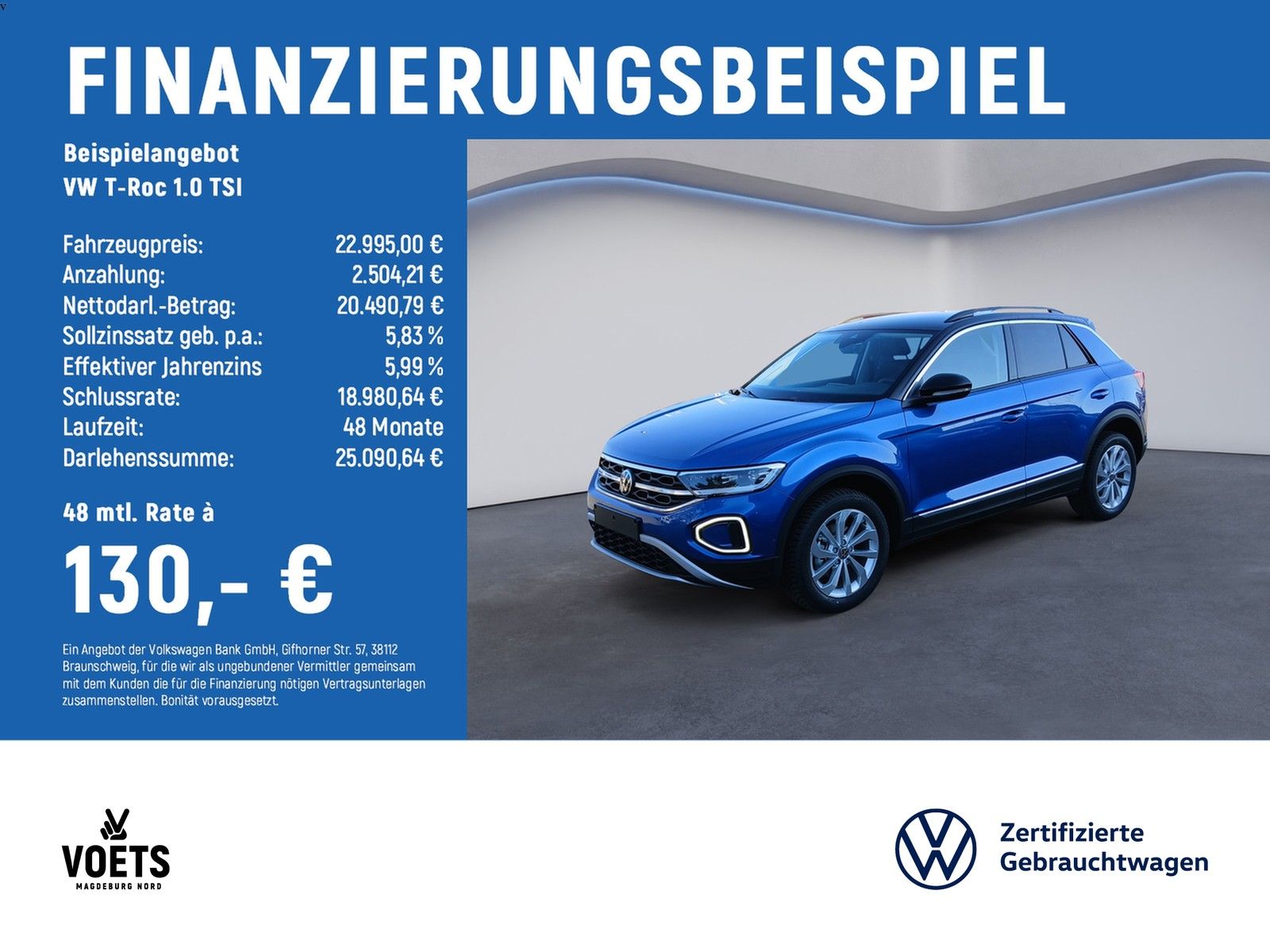 Volkswagen T-Roc 1.0 TSI Style LED AHK ACC PDC KAM SHZ foto 1