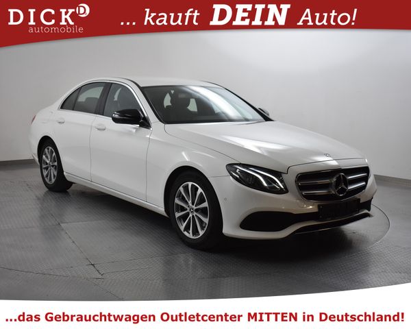 Mercedes-Benz E 200 9G 3X Avantg NAVI+KAMERA+LEDER+SHZ+LED+AHK