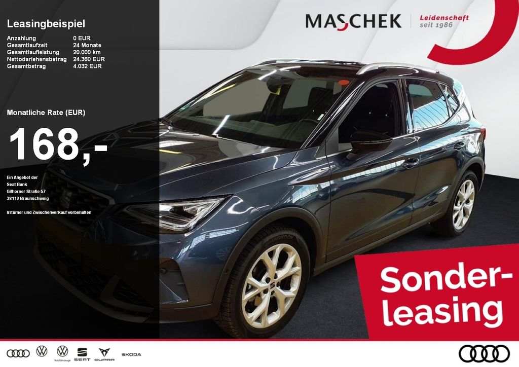 Seat Arona FR Sonderleasing 1.0 TSI DSG Navi RearView