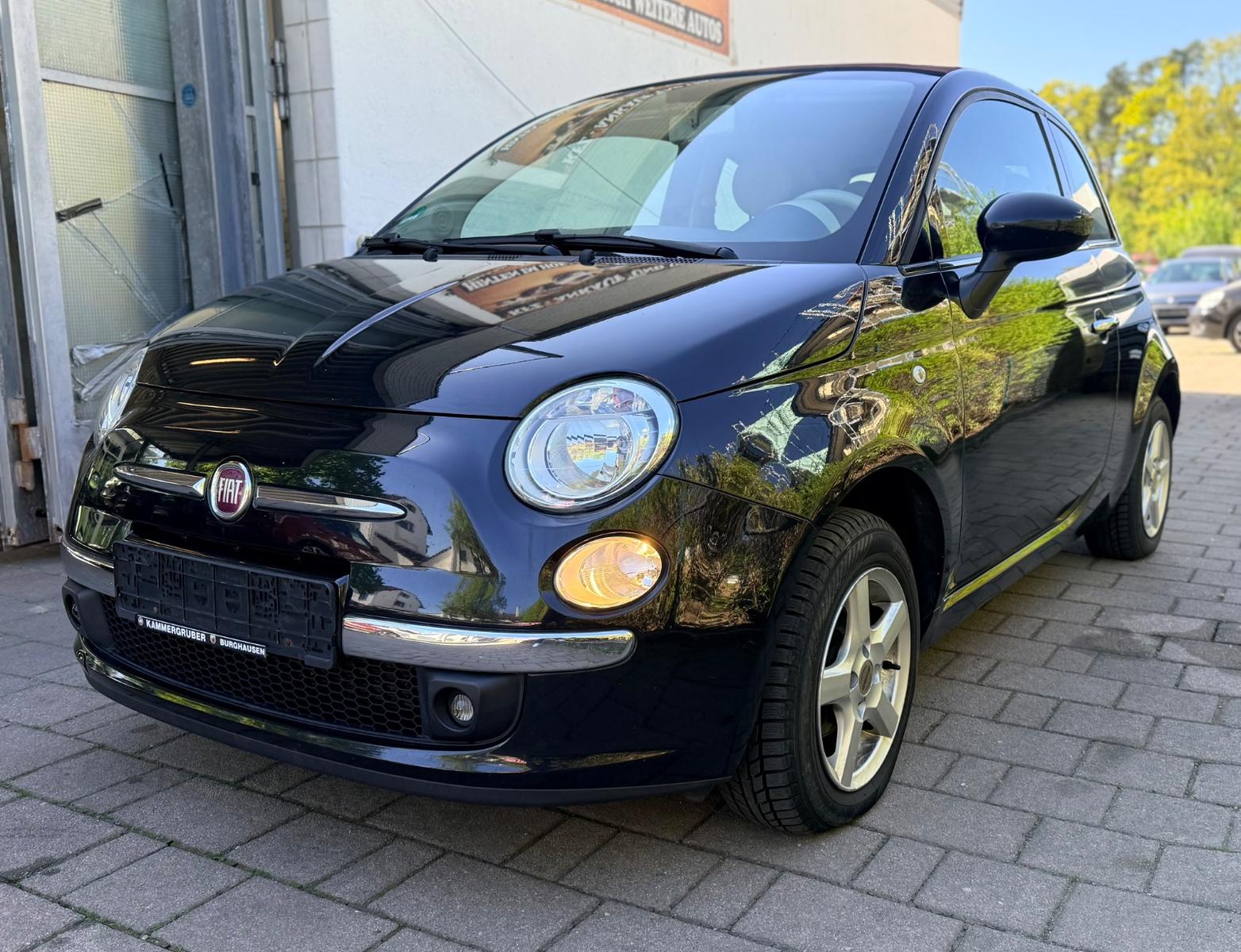 Fiat 500 Lounge 1.2i Cabrio /KLIMA/PDC/TÜV 07.2027