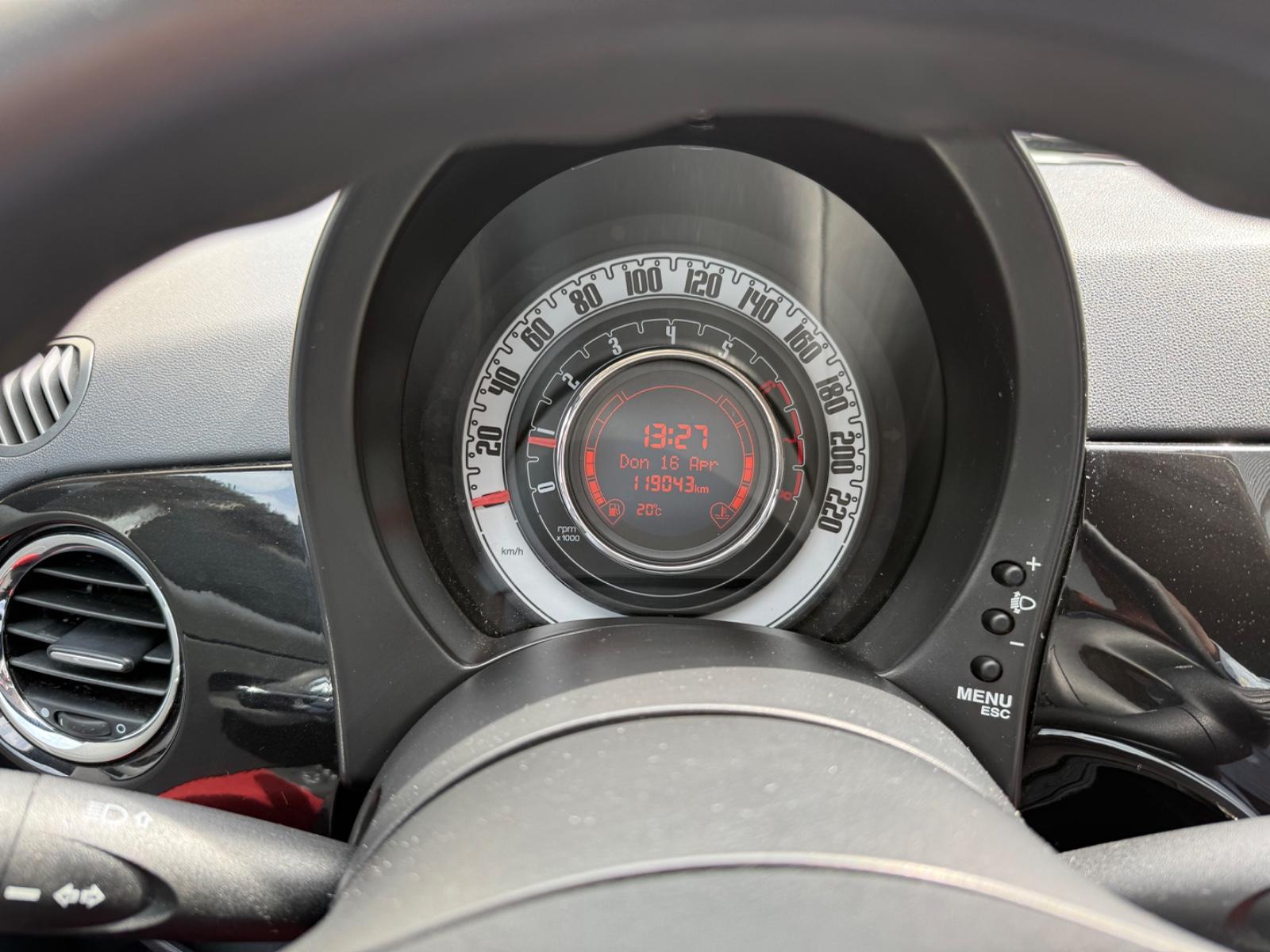 Fiat 500 Pop Cabrio+Einparkhilfe