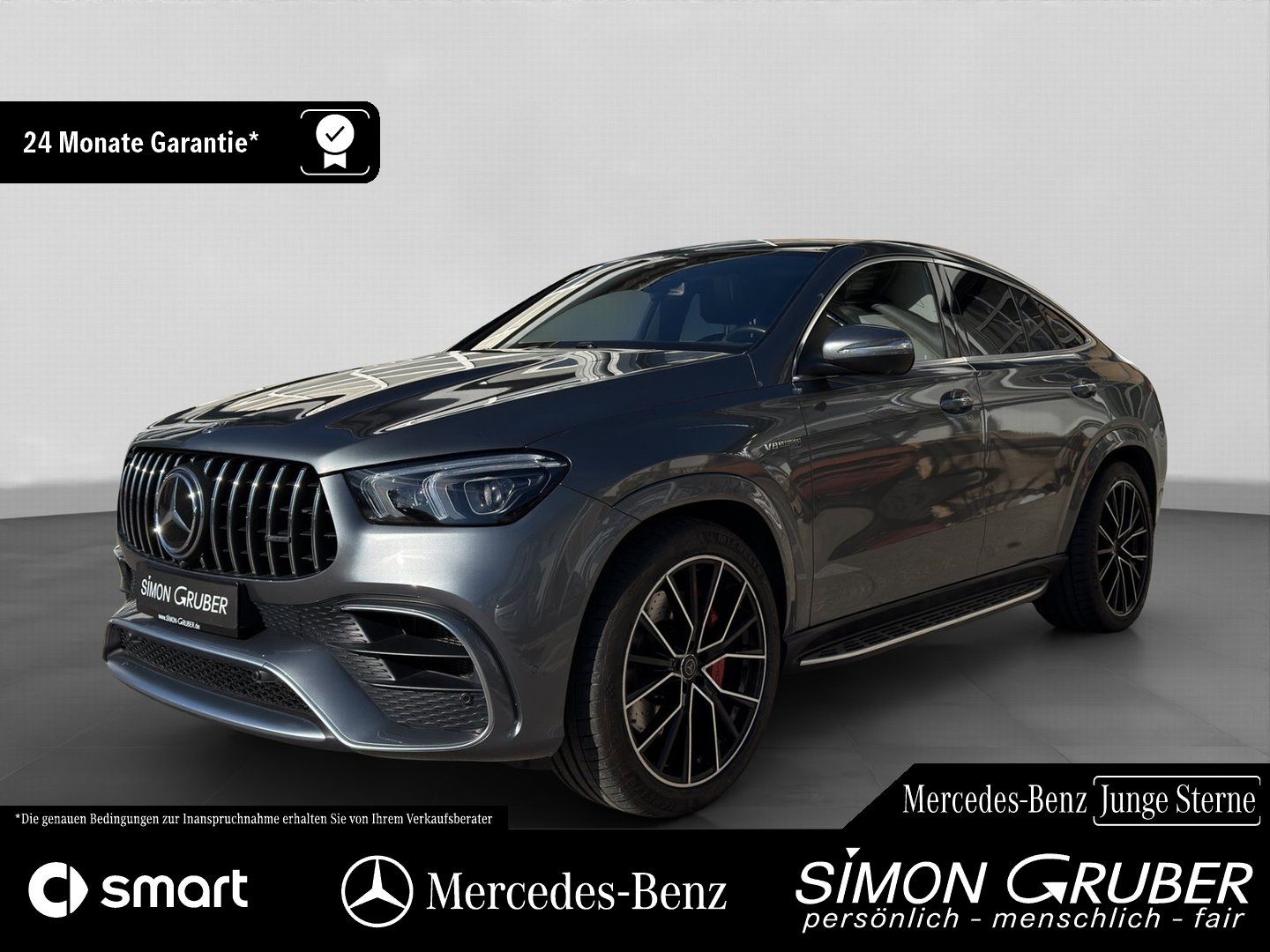 Fahrzeugabbildung Mercedes-Benz GLE 63 S 4M Coupé Pano AHK Burmester Drivers 360