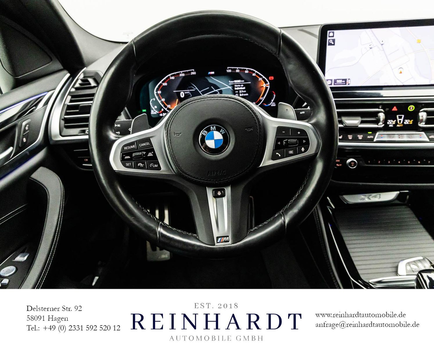 BMW X4 30d M SPORT SHADOW 21Z. ACC PANO KAM. AD-LED foto 24