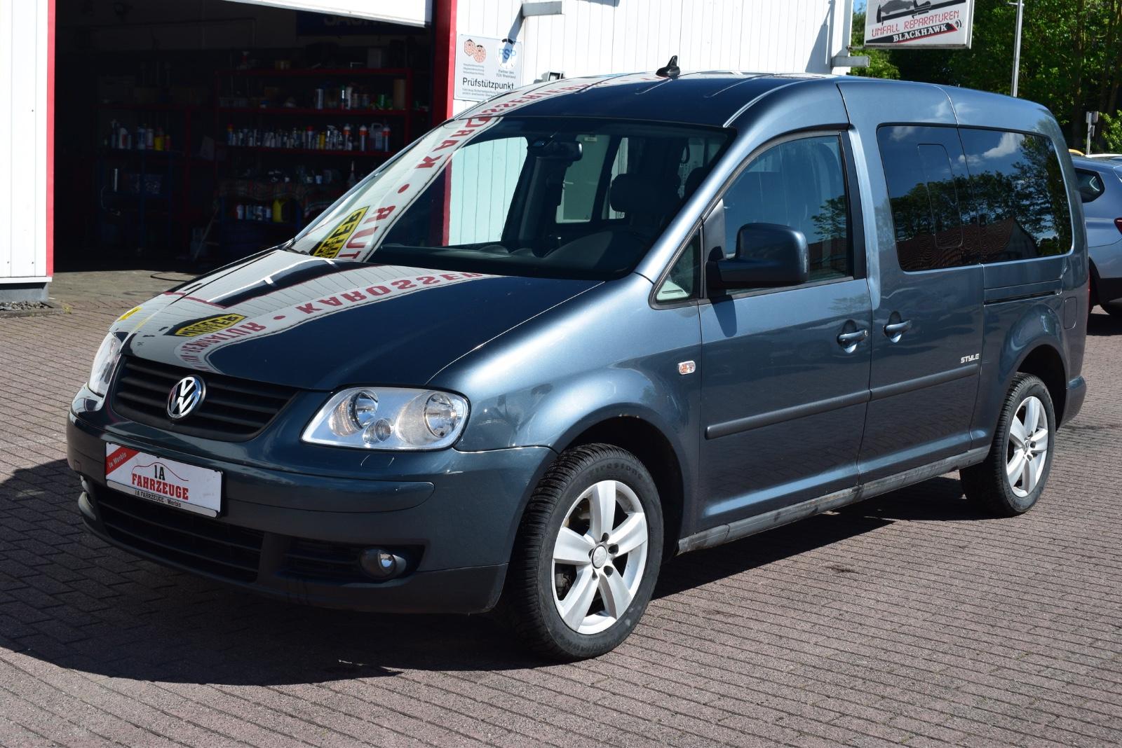 Volkswagen Caddy Maxi Life Style Behindertenger. Automatik