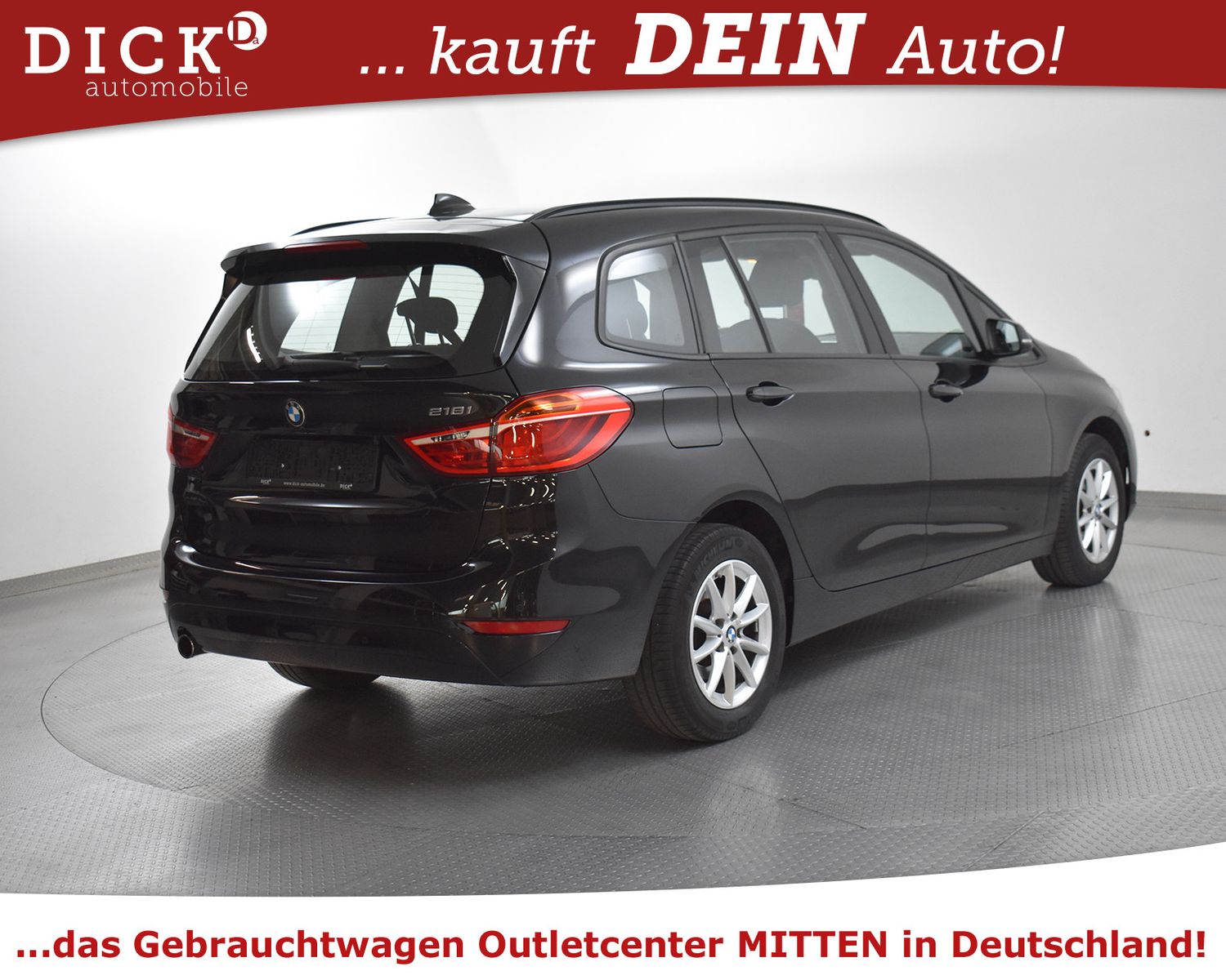 Fahrzeugabbildung BMW 218i Gran Tour Advant NAVI+SHZ+PARKASS+MFL+TEMP+