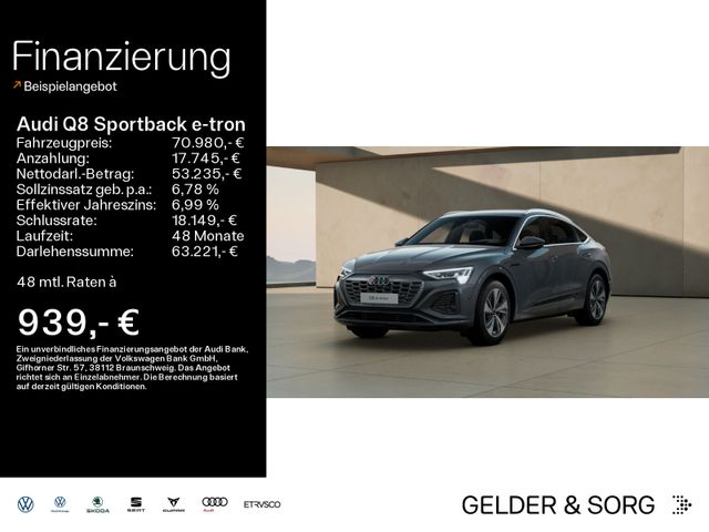 Audi Q8 Sportback e-tron 55 qu. S line Air*AHK*HuD