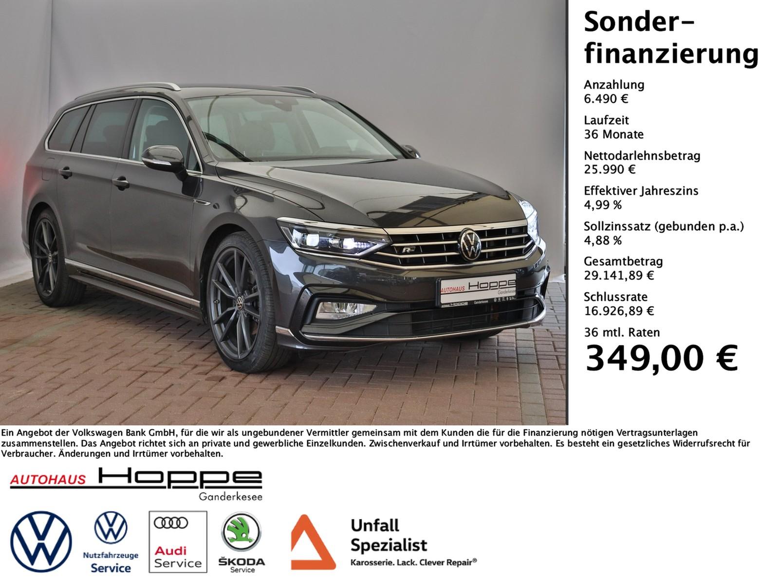 Volkswagen PASSAT VARIANT 2.0TDI R LINE+AHK+HUD+STHZ+RFK+AC