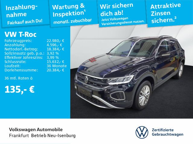 Volkswagen T-Roc 1.0 TSI Life LED DAB MirrorLink AppleCarPl