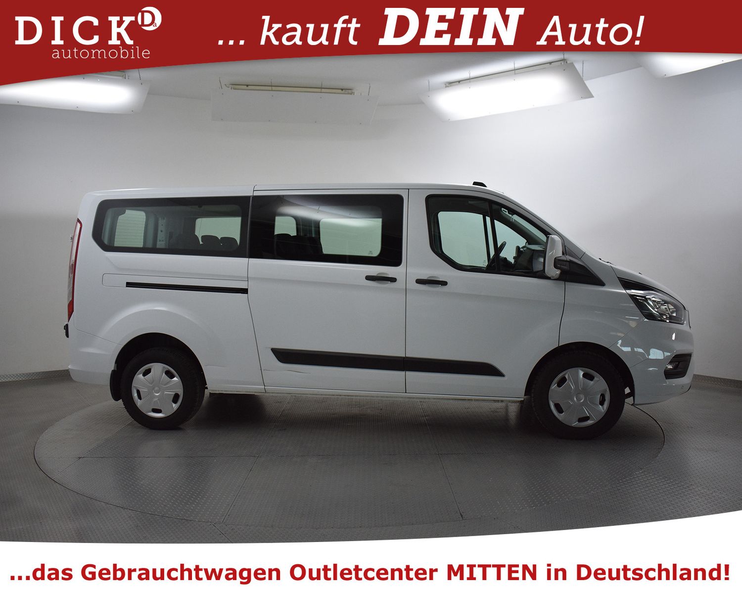 Fahrzeugabbildung Ford Tourneo Cust 2.0d Lang >9-SIT+KLIMA+PDC+TEMP+MFL