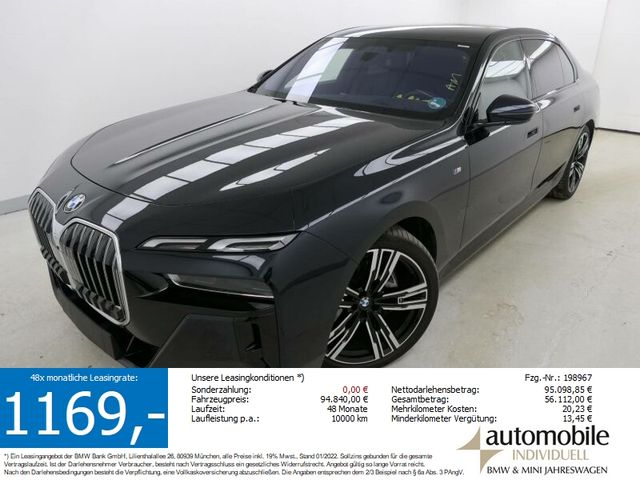 BMW 740d xDr. M Sport Standh ACC 21Zoll Autobahnass