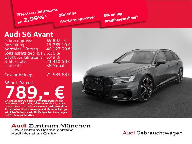 AUDI S6 Avant TDI Pano/AHK/StdHzg/Luftfed./B&amp;O/HuD/