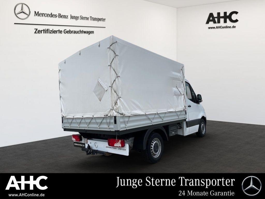 Fahrzeugabbildung Mercedes-Benz Sprinter 215 CDI Pritsche Kompakt AHK, Klima