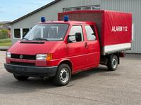 Volkswagen T4 DOKA Feuerwehr Pritsche Plane Org. 46.500 KM!