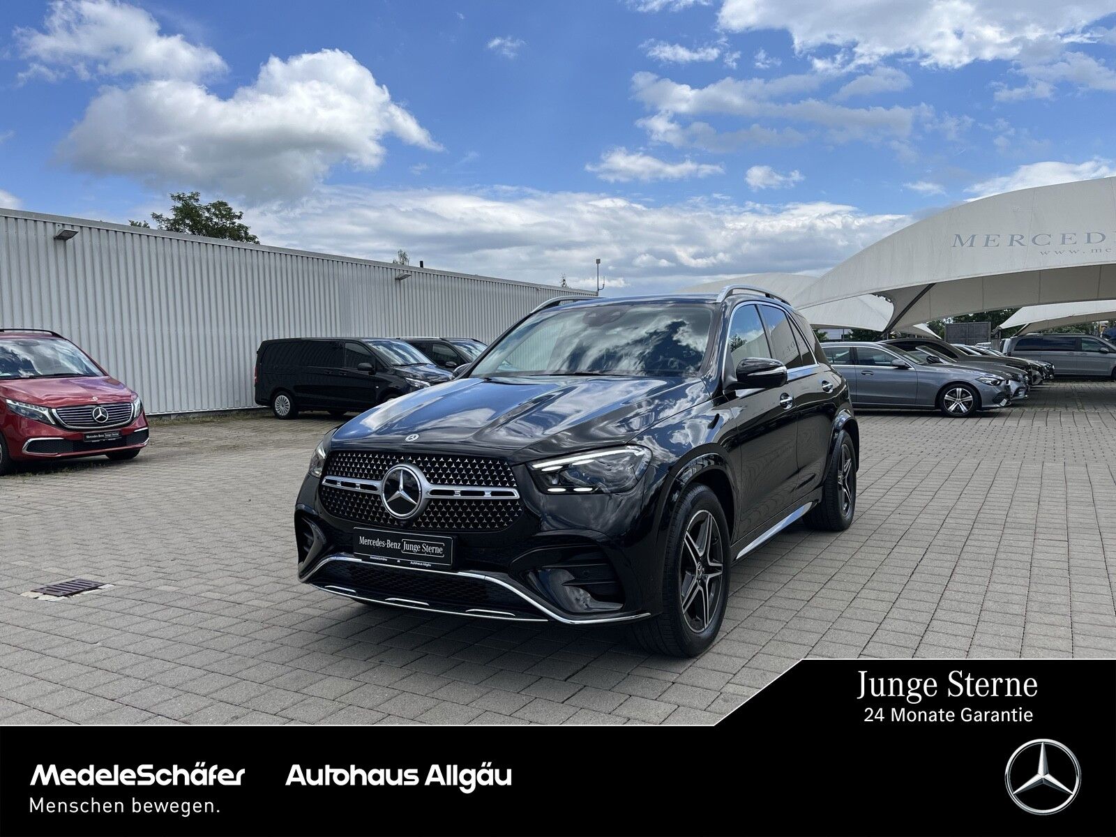 MERCEDES-BENZ GLE 350 de 4M AMG 20" Airmatic MASSAGE Fahr-Assi