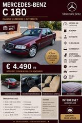 Mercedes-Benz Mercedes C180 / BJ: 1997 / W202 / Limousin... - gebrauchte Mercedes-Benz C 180 aus dem Jahr 1997