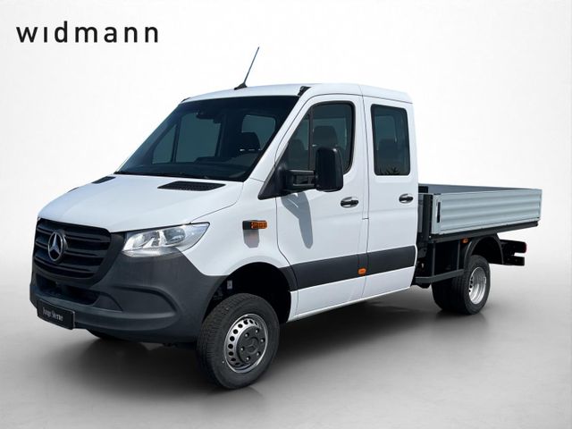 Mercedes-Benz Sprinter 519 CDI 4×4 DOKA Pritsche Klima Standh.
