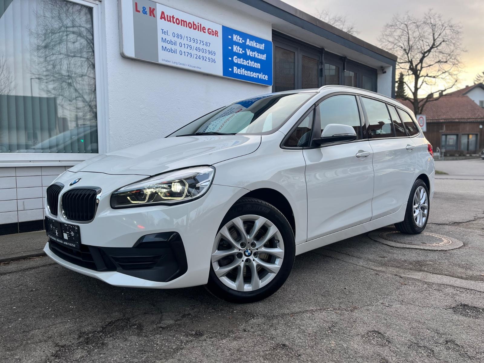 BMW 220d Gran Tourer SAG+Navi+LED+DrivAss