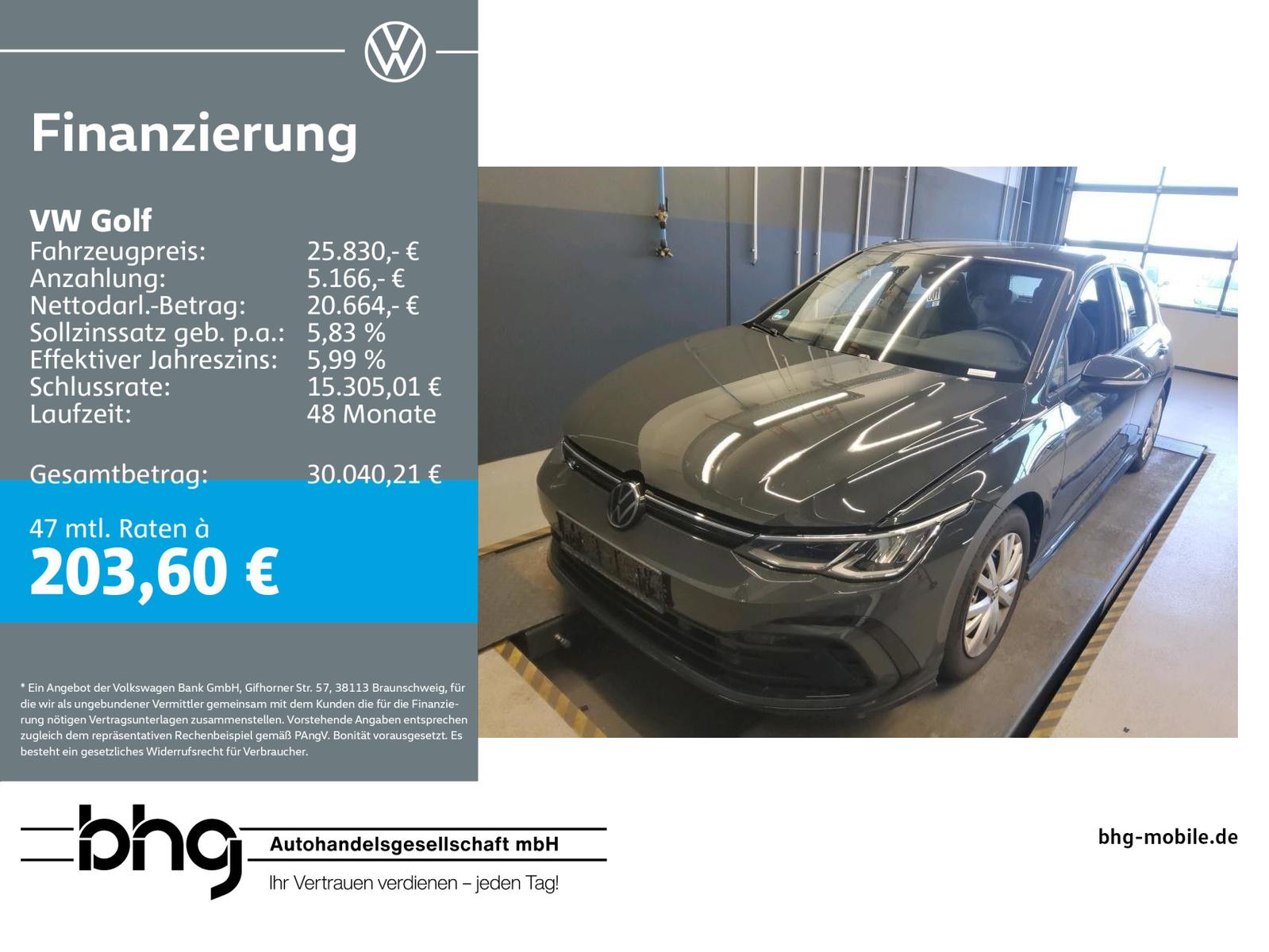 Volkswagen Golf 1.5 eTSI DSG R-Line