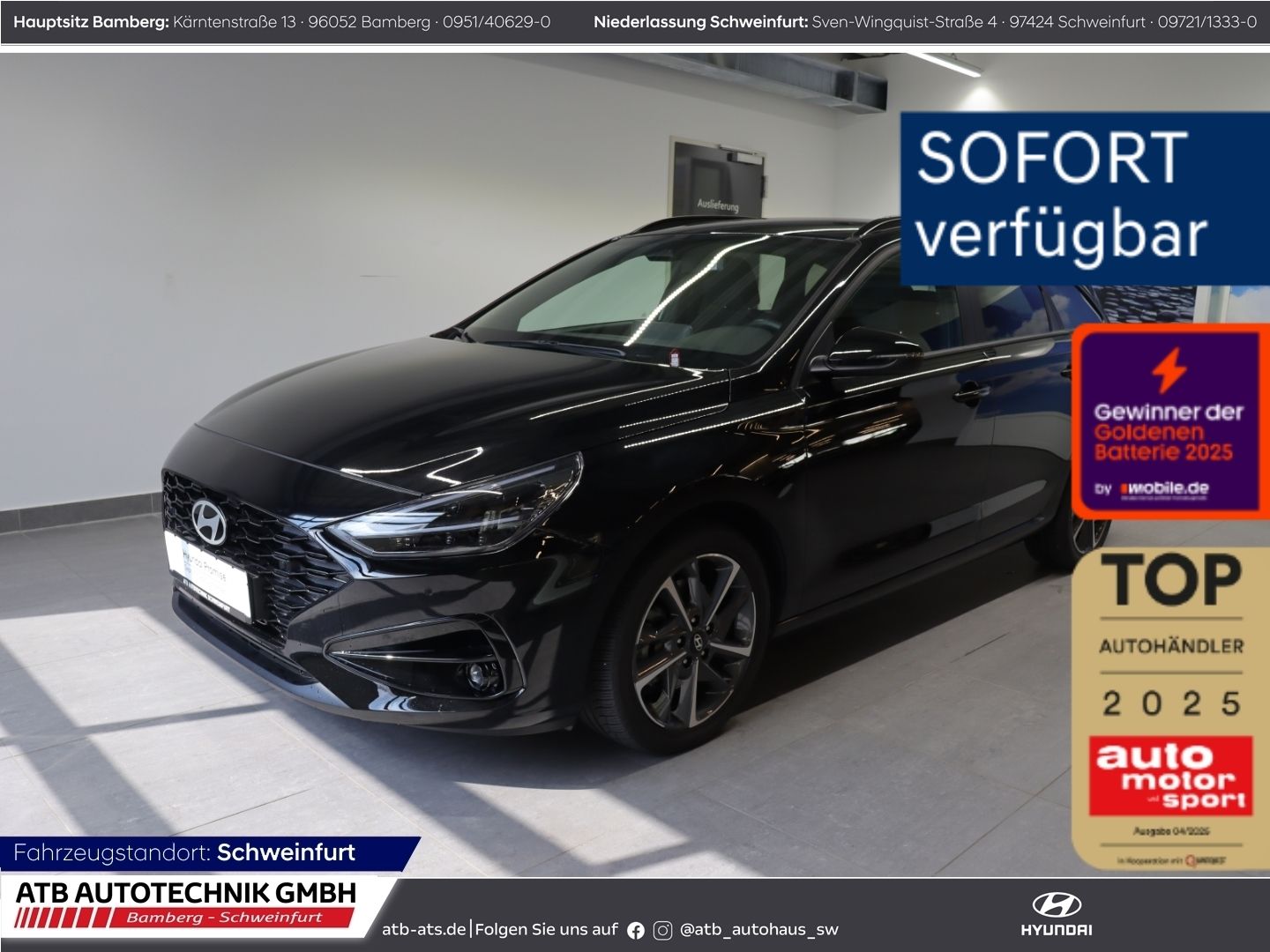 Fahrzeugabbildung Hyundai i30 Kombi 1.5 T-GDi 48V DCT Advantage Navi LED A