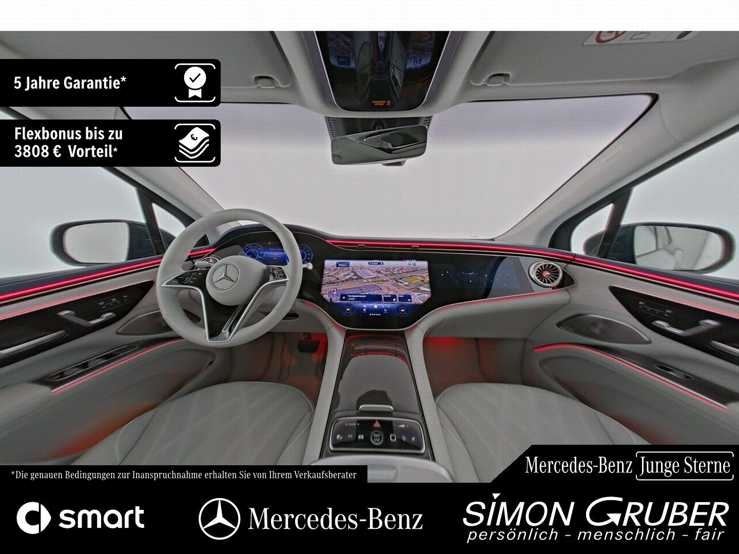 Fahrzeugabbildung Mercedes-Benz EQS 500 4M SUV AMG Massage Sitzklima Hyper AHK