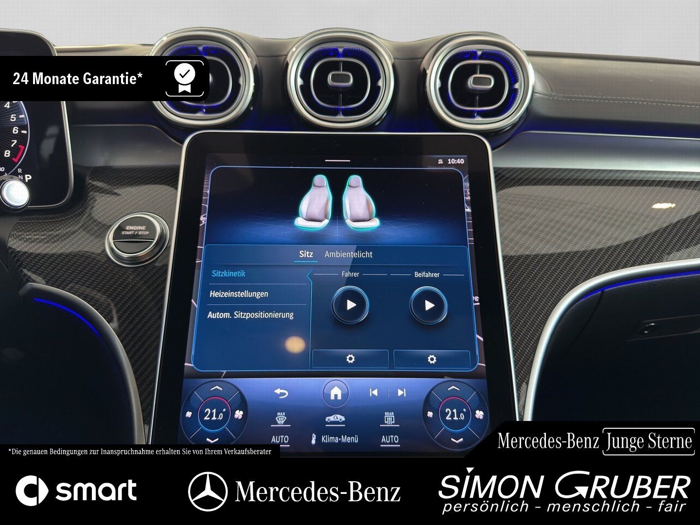 Fahrzeugabbildung Mercedes-Benz C 63 T SE Performance Aero Driver HUD Burm Pano