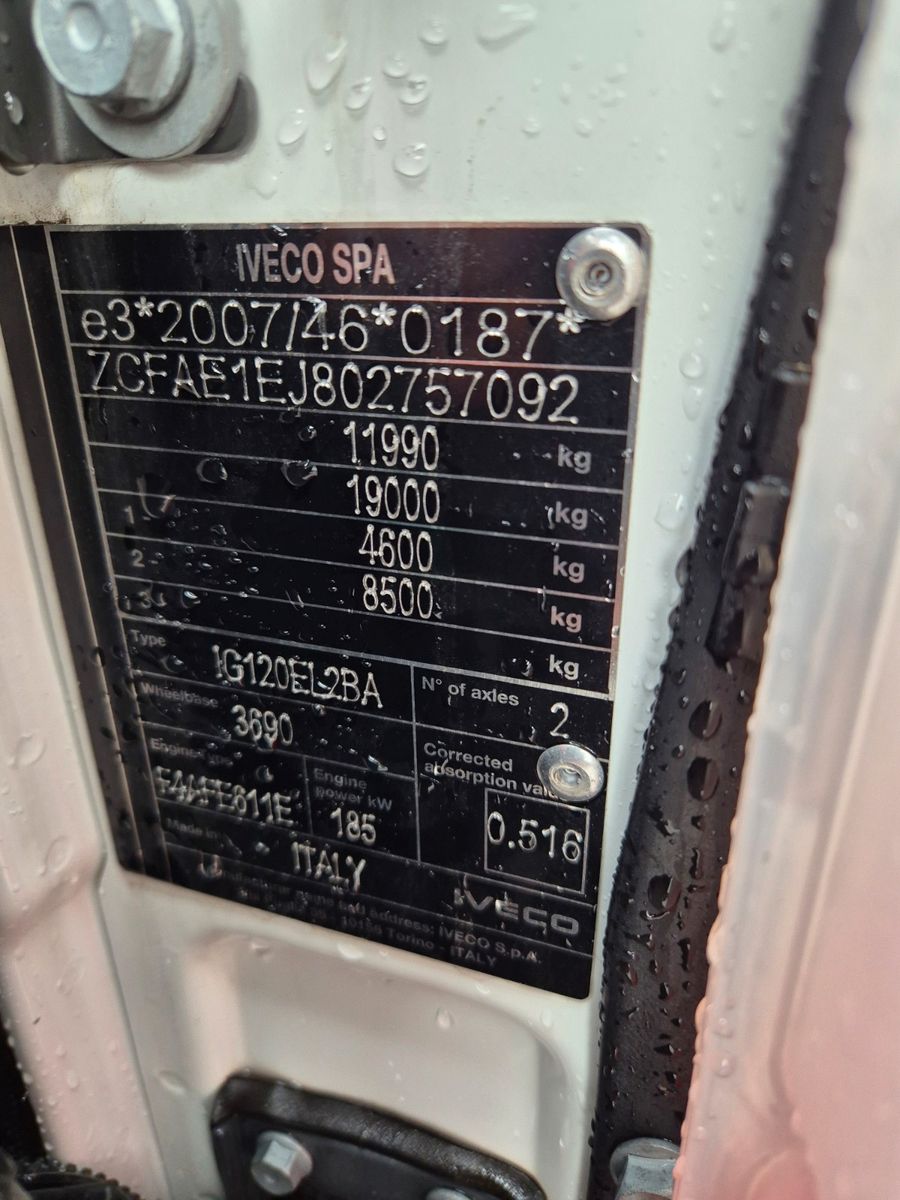 Fahrzeugabbildung Iveco Eurocargo ML120EL25/P Böse Schiebeplanen LBW AHK