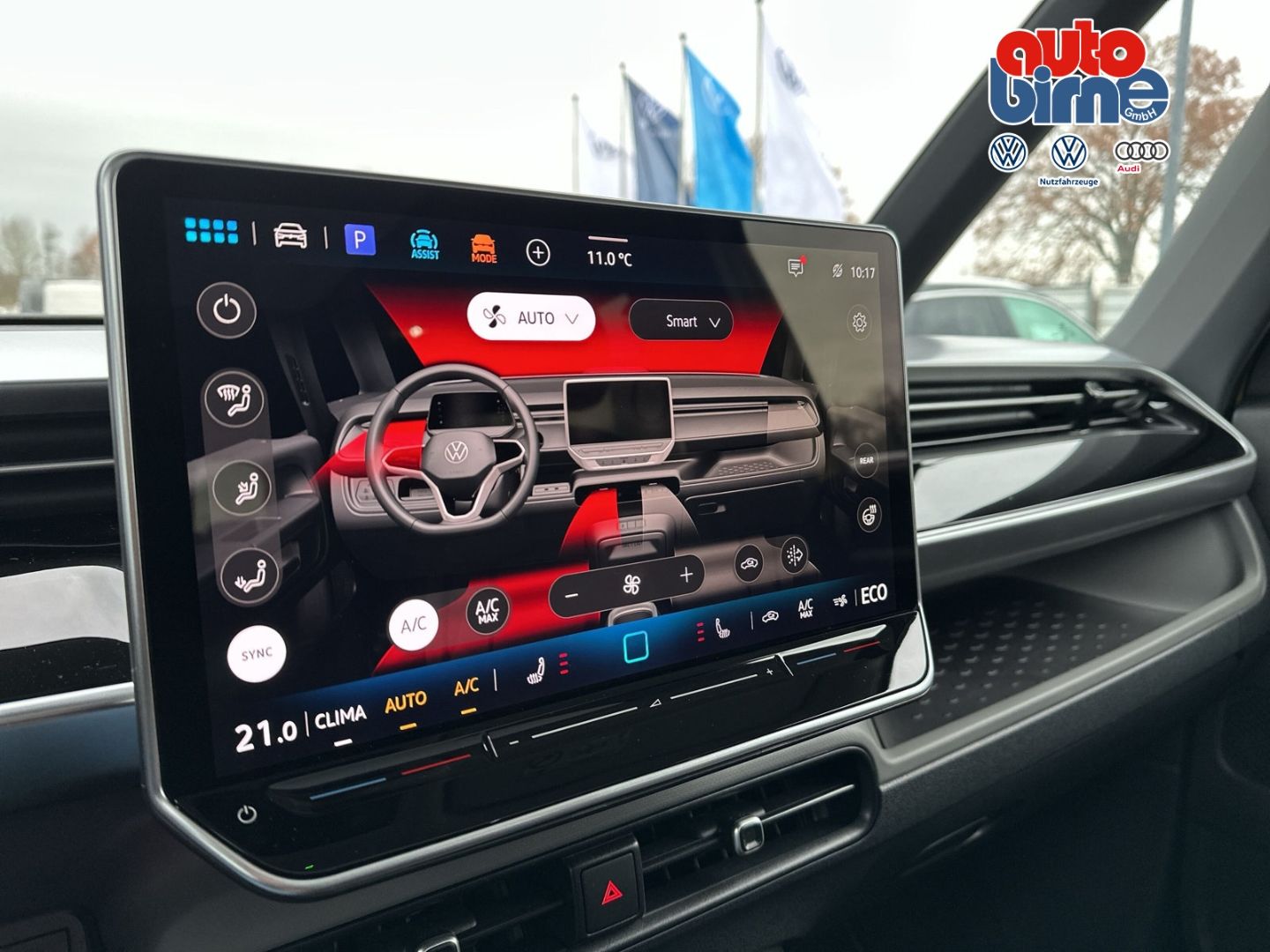 ID. Buzz Pro LR HUD AHK-klappbar Panorama Navi S