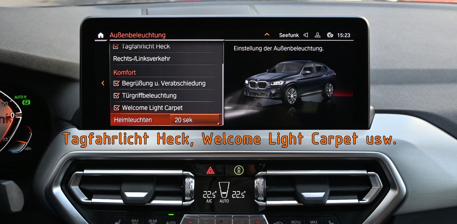 Fahrzeugabbildung BMW X4 xDr.30d M SPORT °ACC°AHK°STANDHEIZUNG°21 ZOLL
