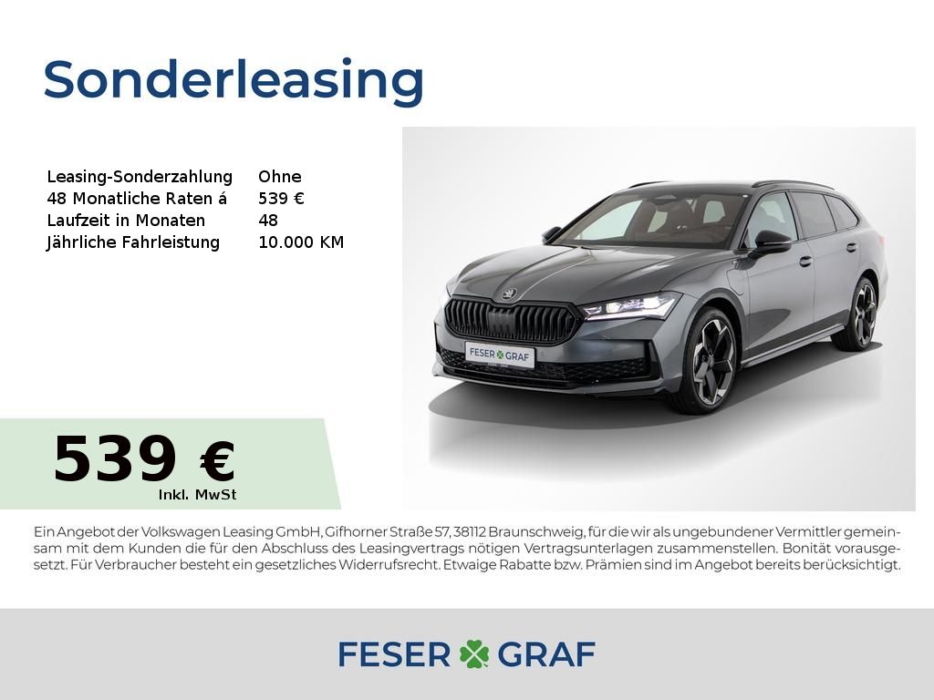 Skoda Superb Combi 1.5TSI eHybrid Sportline DSG AHK LE