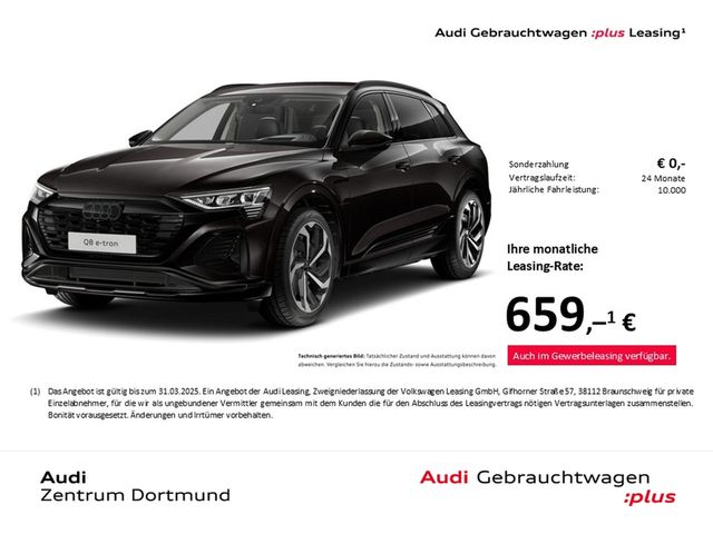 Audi Q8 e-tron 55 quattro S LINE BLACKPAK AHK LM21