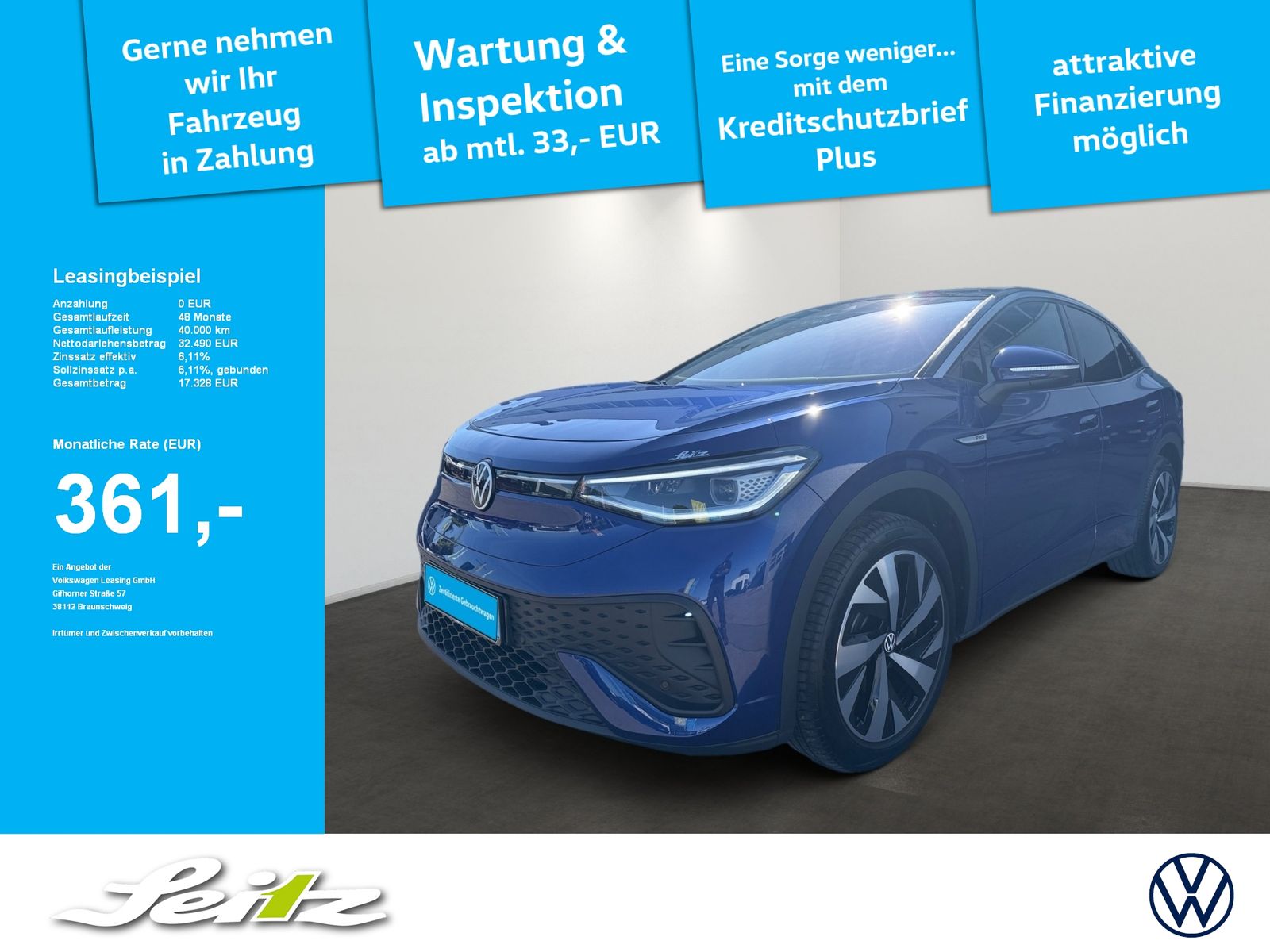 VW ID.5 Pro *AHK*MATRIX*KAMERA*NAVI*WÄRMEPUMPE*