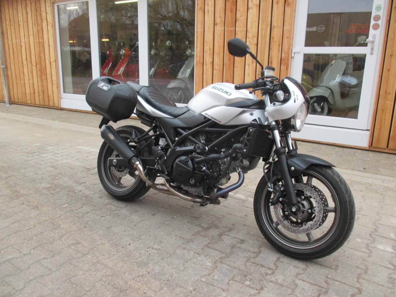 Suzuki SV650X viel Zubehör