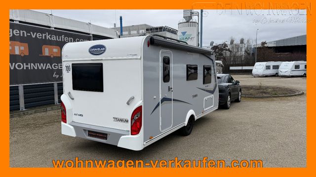 Caravelair 430 Titanium GLATTBLECH MOVER AUTARK MARKISE TV