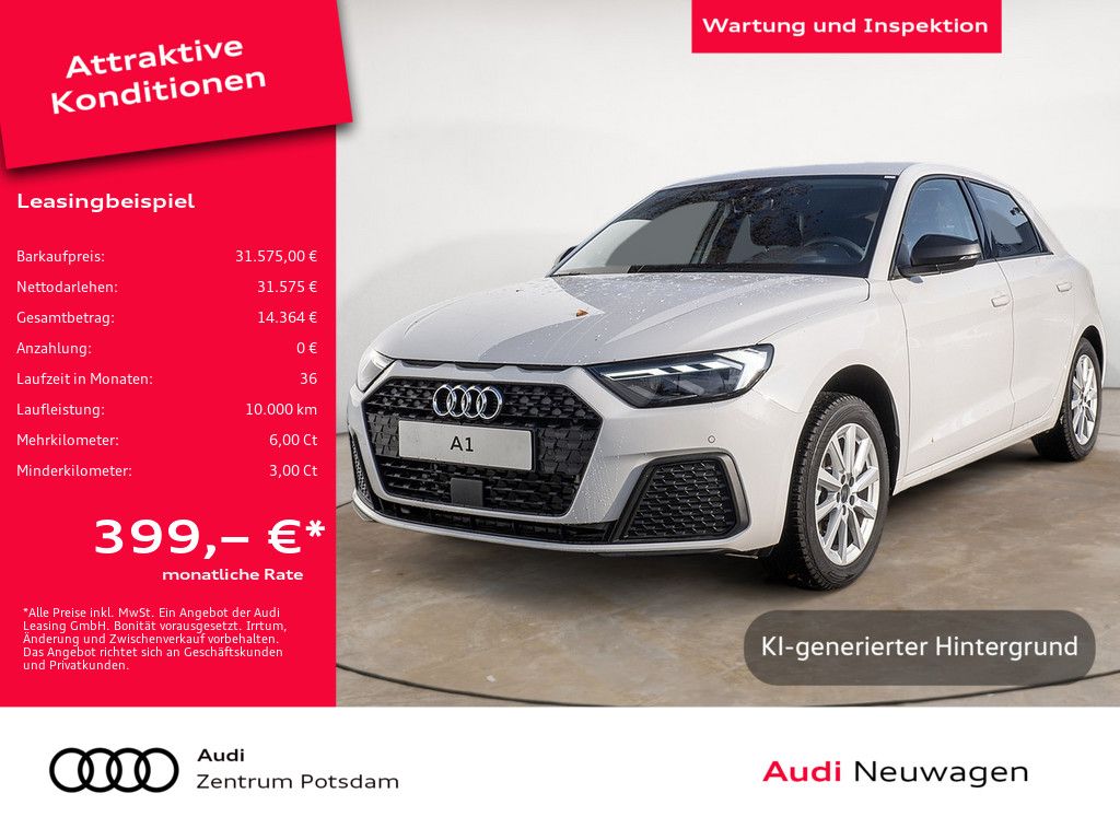 Audi A1 Sportback 30 TFSI KLIMA PDC SITZHEIZUNG LED