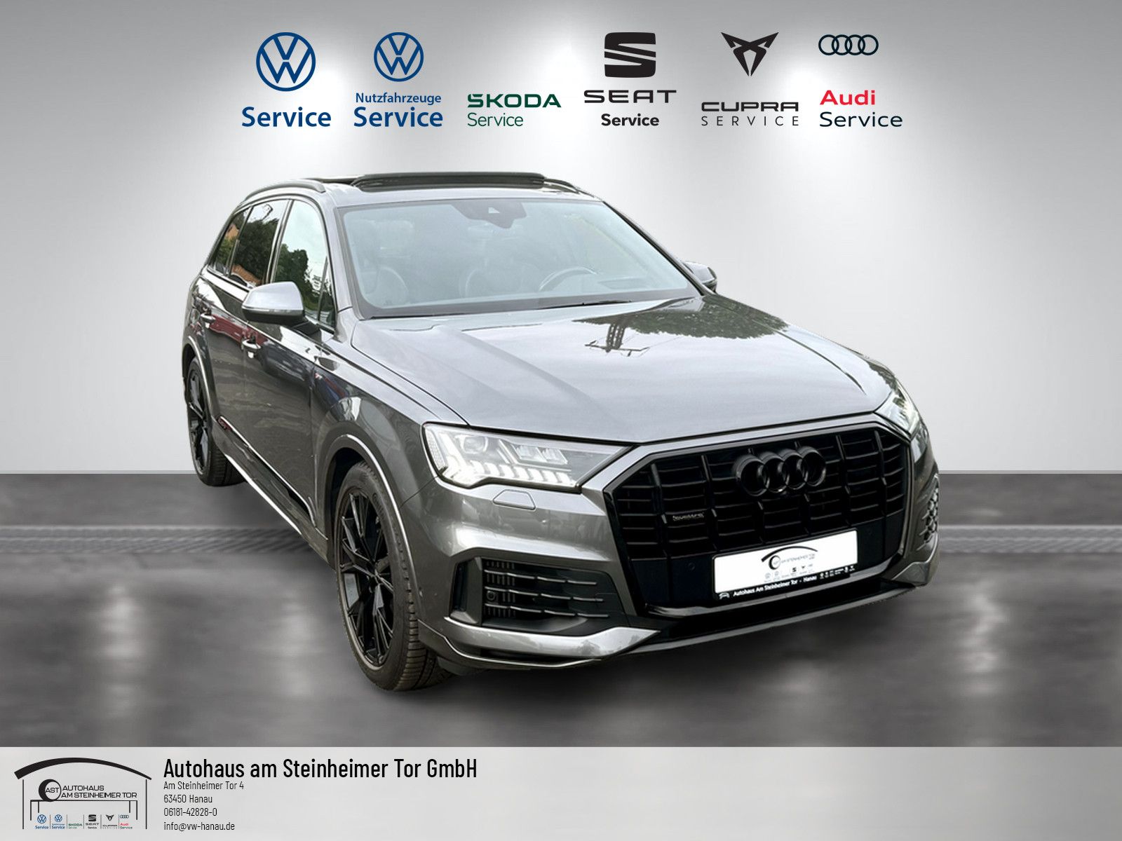 Audi Q7 55 TFSI S-LINE-QUAT-PANO-HUD-KAME-LUFT-AHK-21