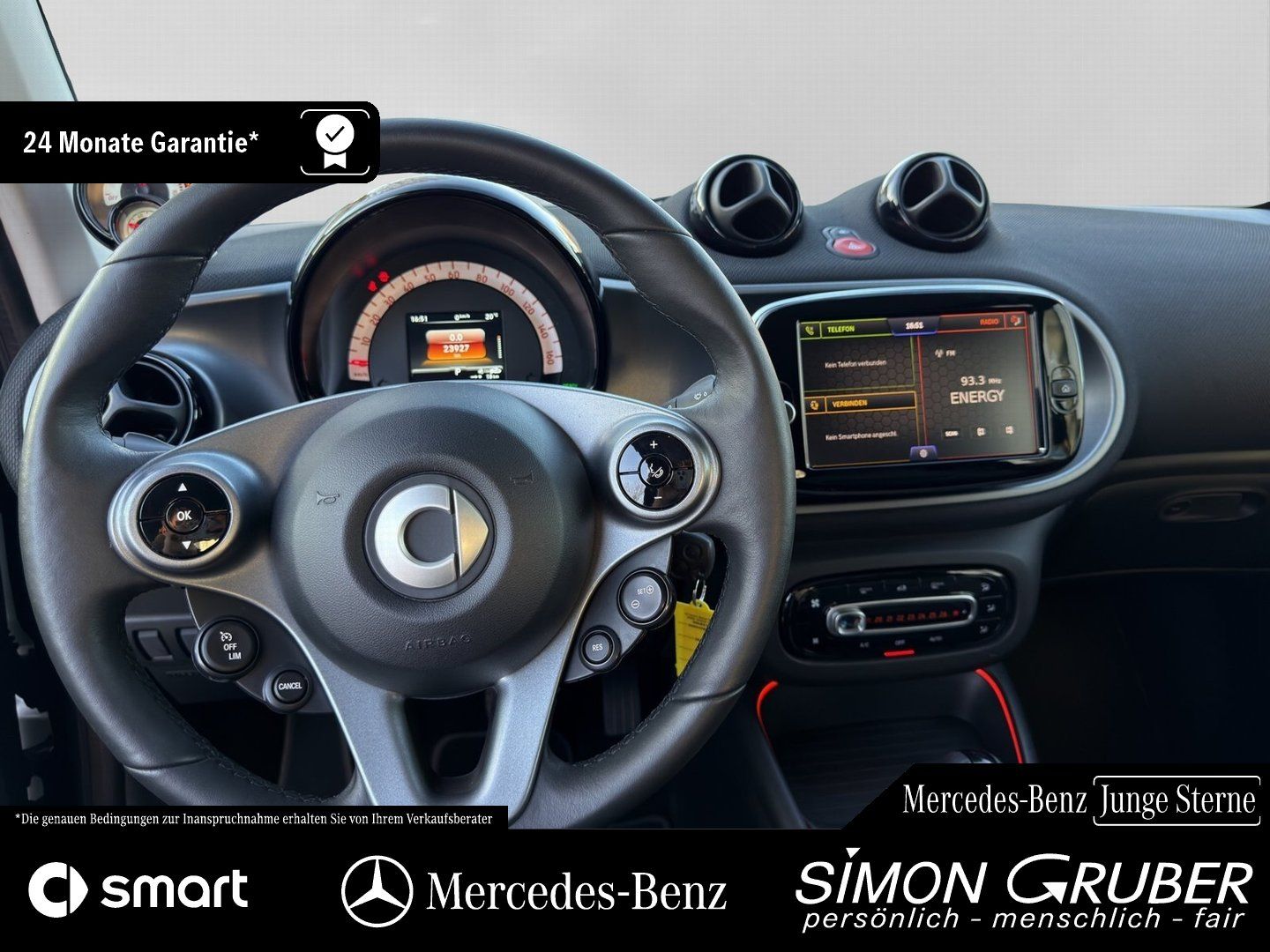 Fahrzeugabbildung Smart Smart fortwo Cabrio Exclusive 22KW LED Sitzhzg