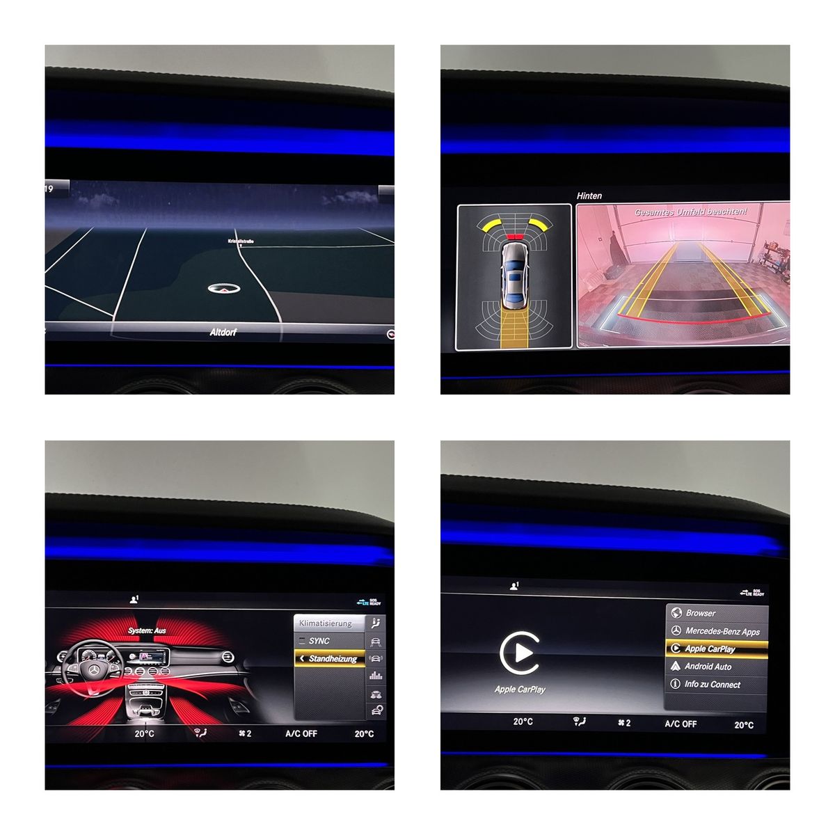 Fahrzeugabbildung Mercedes-Benz E350d AMG-LINE/PANO/BURMESTER/WIDESCREEN/AMBIENT