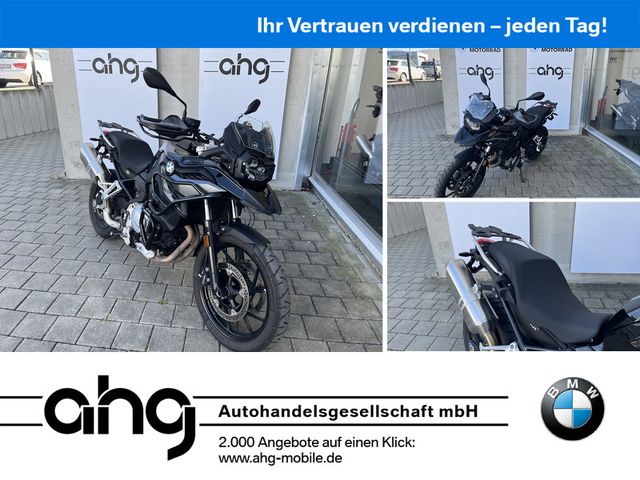 BMW F 750 GS tiefergelegt mit tiefer Sitzbank 