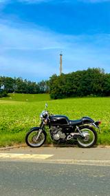 Honda Clubman mit Hintergrund (Spiegelbericht) - HONDA CLUBMAN